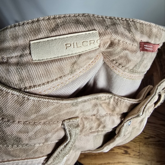 Anthropologie, New Pilcro The Camp Wanderer Pink Rose Patchwork Pants Size 28 - Picture 8 of 15